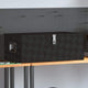 Vidaxl opbergbox 90x47x33,5 cm aluminium zwart
