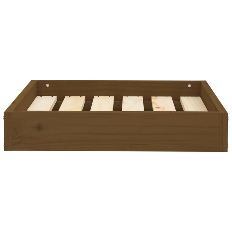 Load image into Gallery viewer, Vidaxl hondenmand 51,5x44x9 cm massief grenenhout honingbruin
