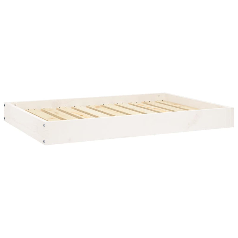 Load image into Gallery viewer, Vidaxl hondenmand 91,5x64x9 cm massief grenenhout wit
