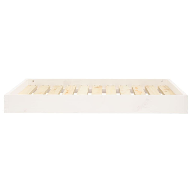 Load image into Gallery viewer, Vidaxl hondenmand 91,5x64x9 cm massief grenenhout wit
