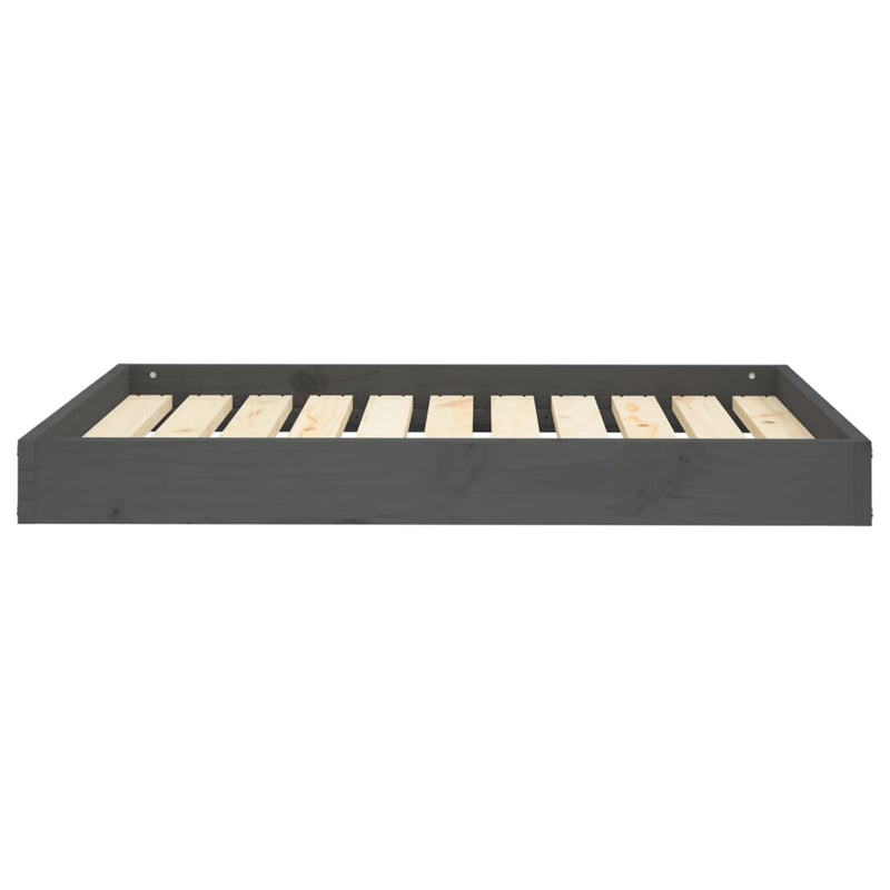 Load image into Gallery viewer, VidaXL Hondenmand 91,5x64x9 cm massief grenenhout grijs

