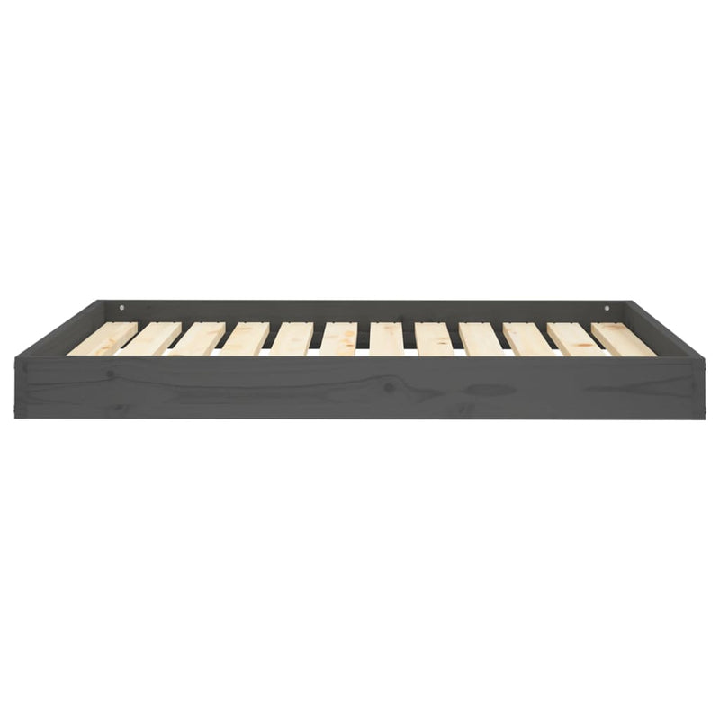 Load image into Gallery viewer, VidaXL Hondenmand 101,5x74x9 cm massief grenenhout grijs
