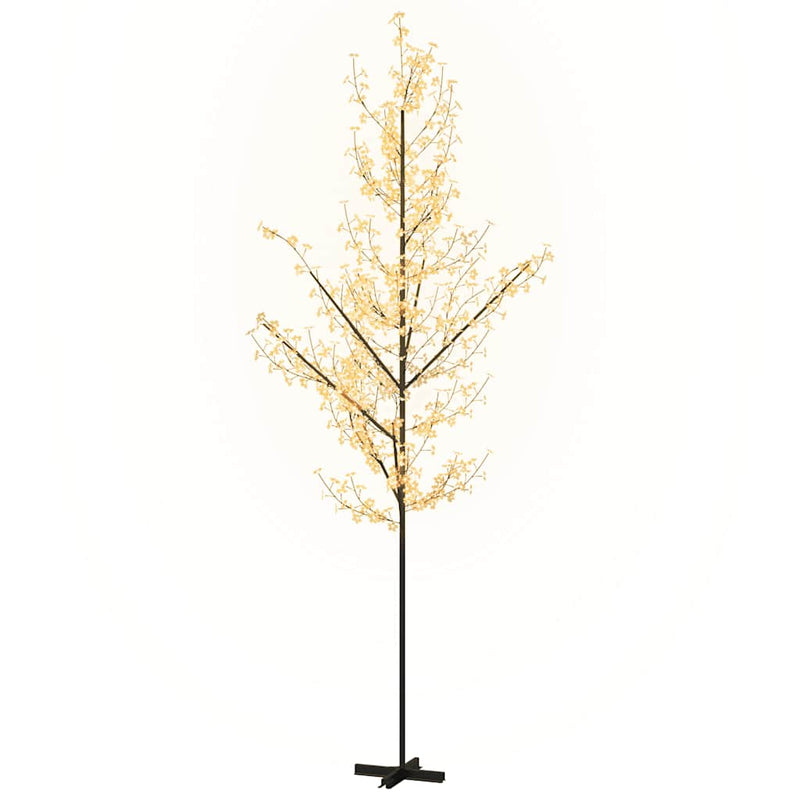 Load image into Gallery viewer, Vidaxl boom kersenbloesem 672 led's warmwit 400 cm
