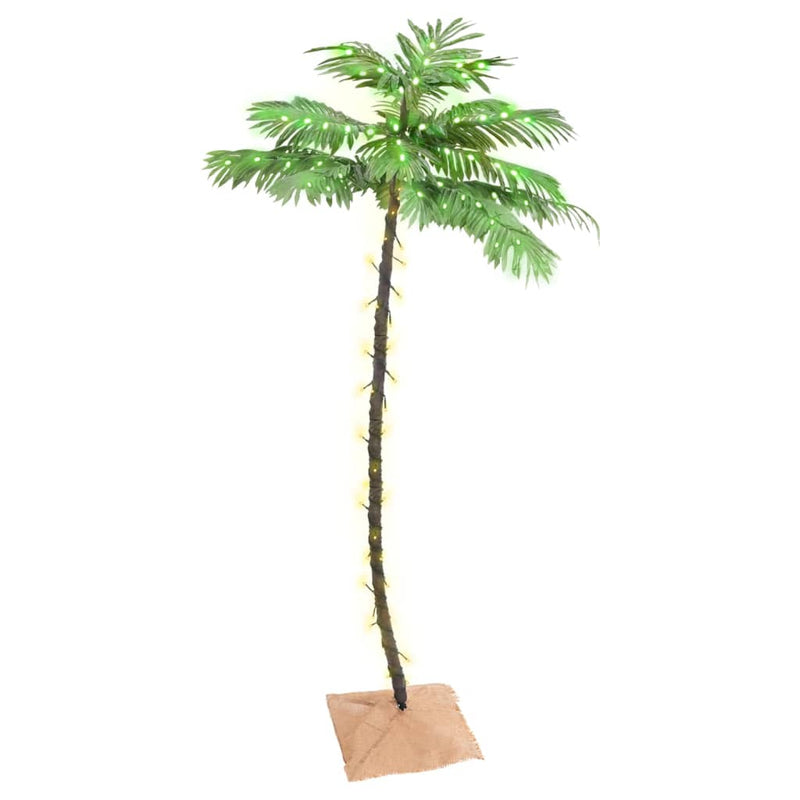 Load image into Gallery viewer, Vidaxl palmboom led 96 led's warmwit 180 cm
