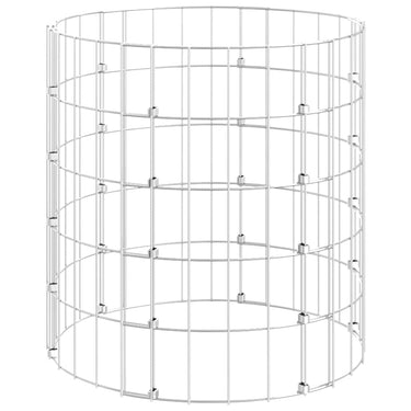 Vidaxl compostbak ø50x50 cm gegalvaniseerd staal