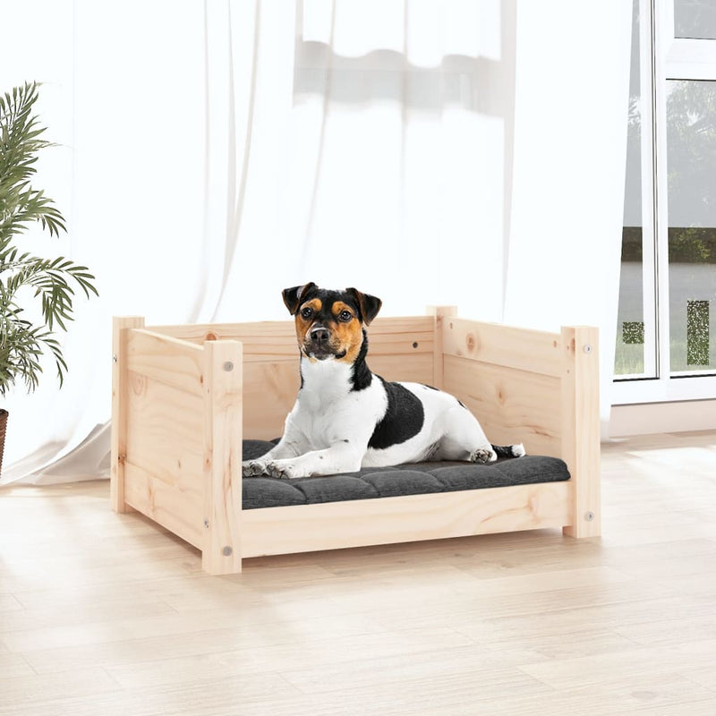 Load image into Gallery viewer, Vidaxl hondenbed 55,5x45,5x28 cm massief grenenhout
