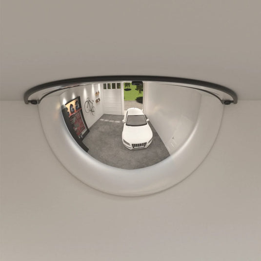 Vidaxl verkeersspiegel halve bol 2 st ø 30 cm acryl