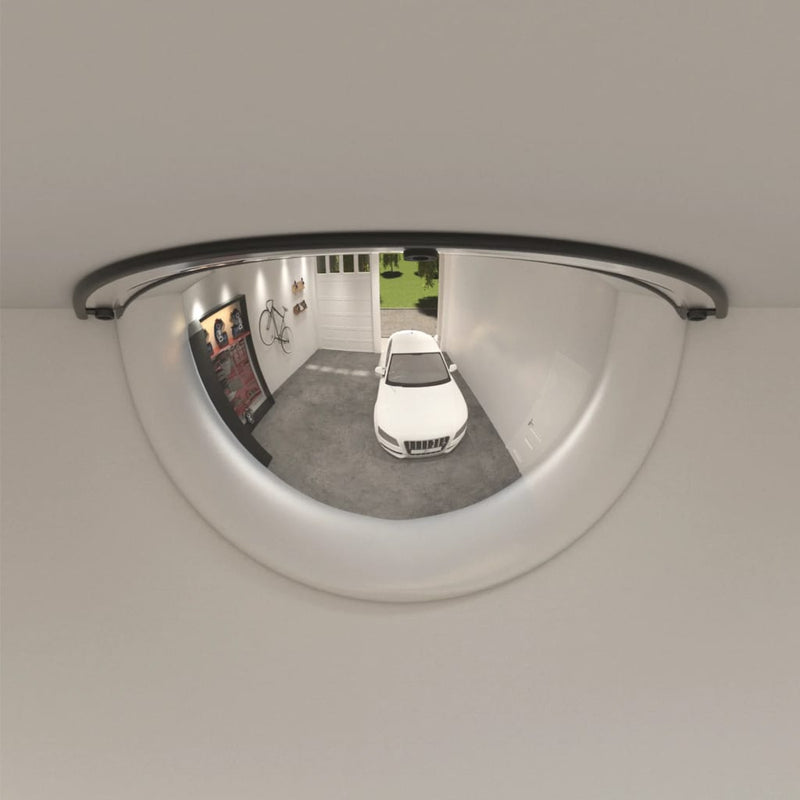 Load image into Gallery viewer, Vidaxl verkeersspiegel halve bol 2 st ø 30 cm acryl
