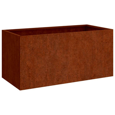 Vidaxl plantenbak 62x40x39 cm cortenstaal