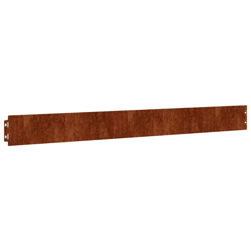 Load image into Gallery viewer, Vidaxl gazonranden 50 stuks 10x103 cm flexibel cortenstaal
