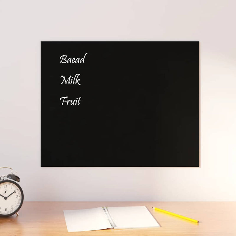 Load image into Gallery viewer, Vidaxl magneetbord voor aan de wand 50x40 cm gehard glas zwart
