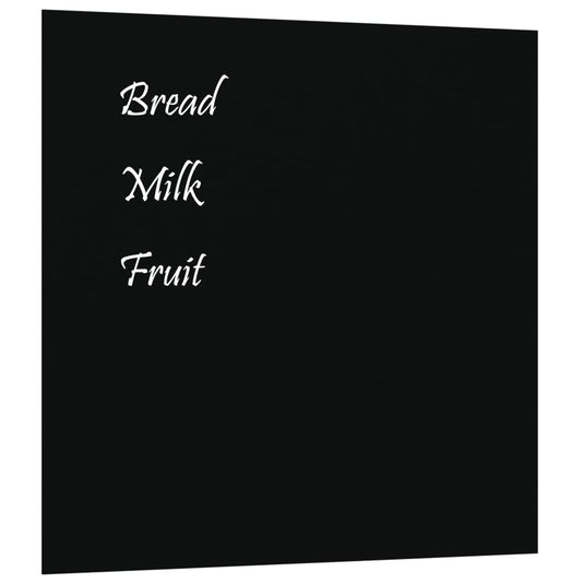 VidaXL Magneetbord wandgemonteerd 60x60 cm gehard glas
