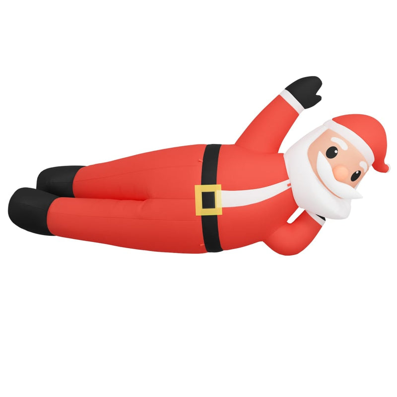 Load image into Gallery viewer, VidaXL Kerstman opblaasbaar LED 160 cm
