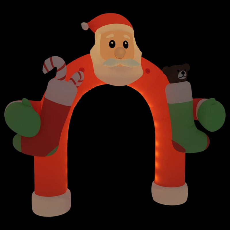 Load image into Gallery viewer, Vidaxl kerstboog opblaasbaar met led's 320 cm
