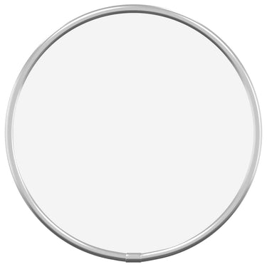Vidaxl wandspiegel rond ø20 cm zilverkleurig