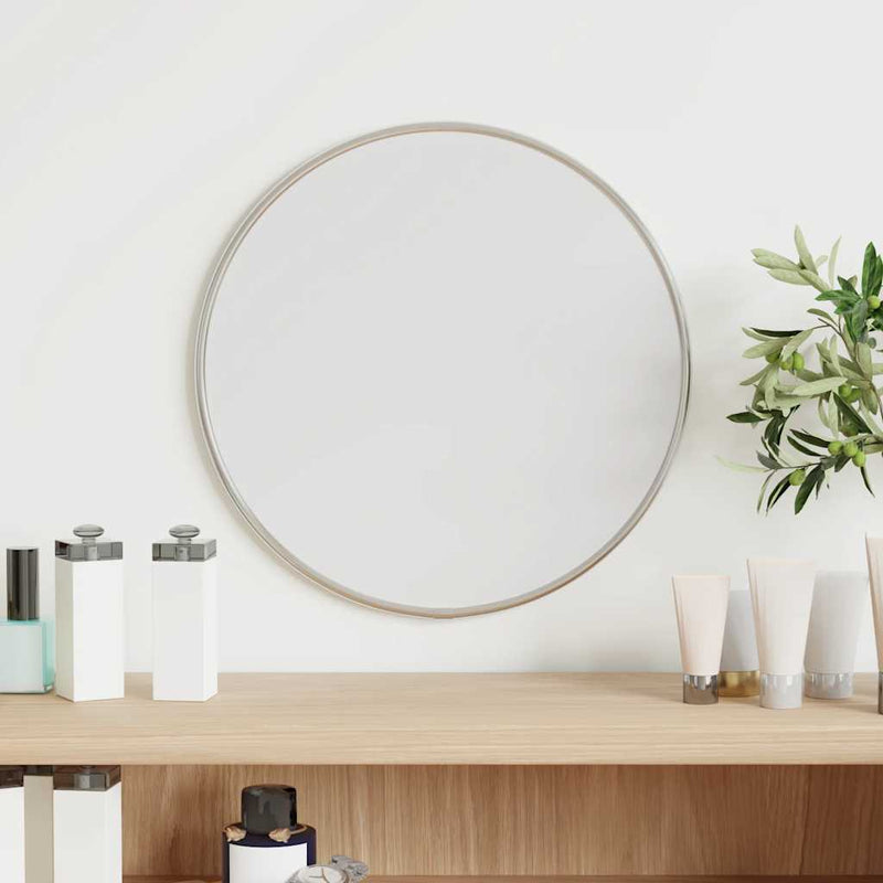 Load image into Gallery viewer, Vidaxl wandspiegel rond ø30 cm zilverkleurig
