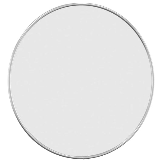 Vidaxl wandspiegel rond ø40 cm zilverkleurig