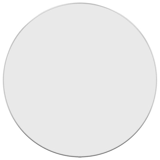 Vidaxl wandspiegel rond ø60 cm zilverkleurig