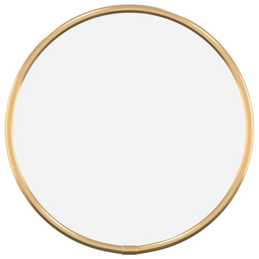 Vidaxl wandspiegel rond ø20 cm goudkleurig