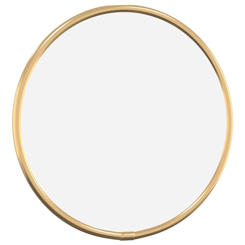 Load image into Gallery viewer, Vidaxl wandspiegel rond ø20 cm goudkleurig
