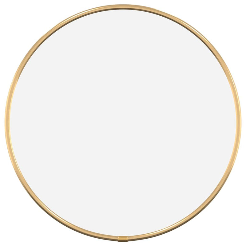 Afbeelding laden in galerijviewer, Vidaxl wandspiegel rond ø30 cm goudkleurig
