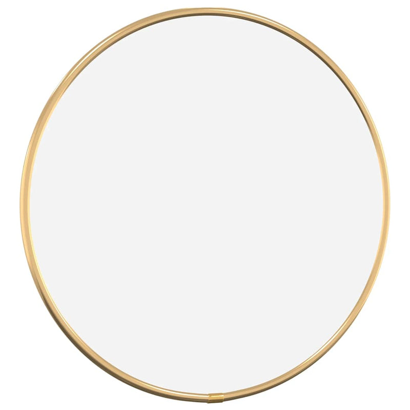 Afbeelding laden in galerijviewer, Vidaxl wandspiegel rond ø30 cm goudkleurig
