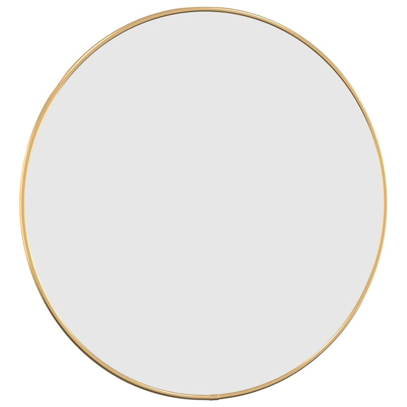 Load image into Gallery viewer, Vidaxl wandspiegel rond ø50 cm goudkleurig
