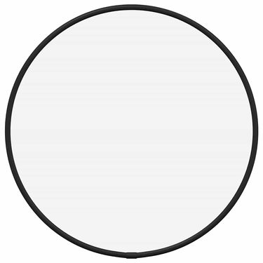 Vidaxl wandspiegel rond ø30 cm zwart