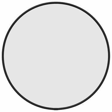 Vidaxl wandspiegel rond ø40 cm zwart