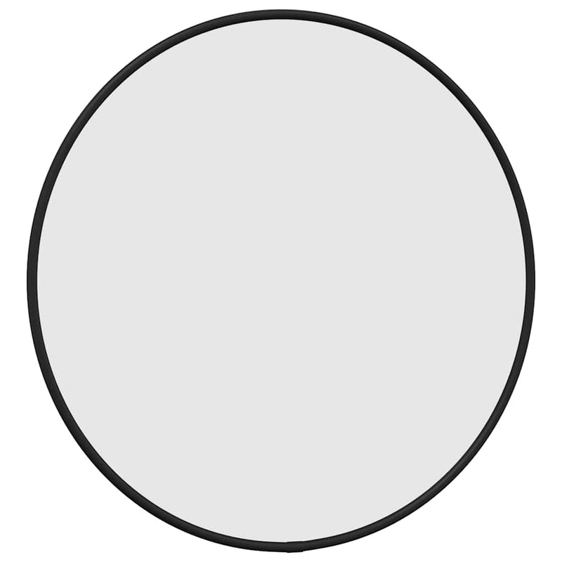 Afbeelding laden in galerijviewer, Vidaxl wandspiegel rond ø40 cm zwart
