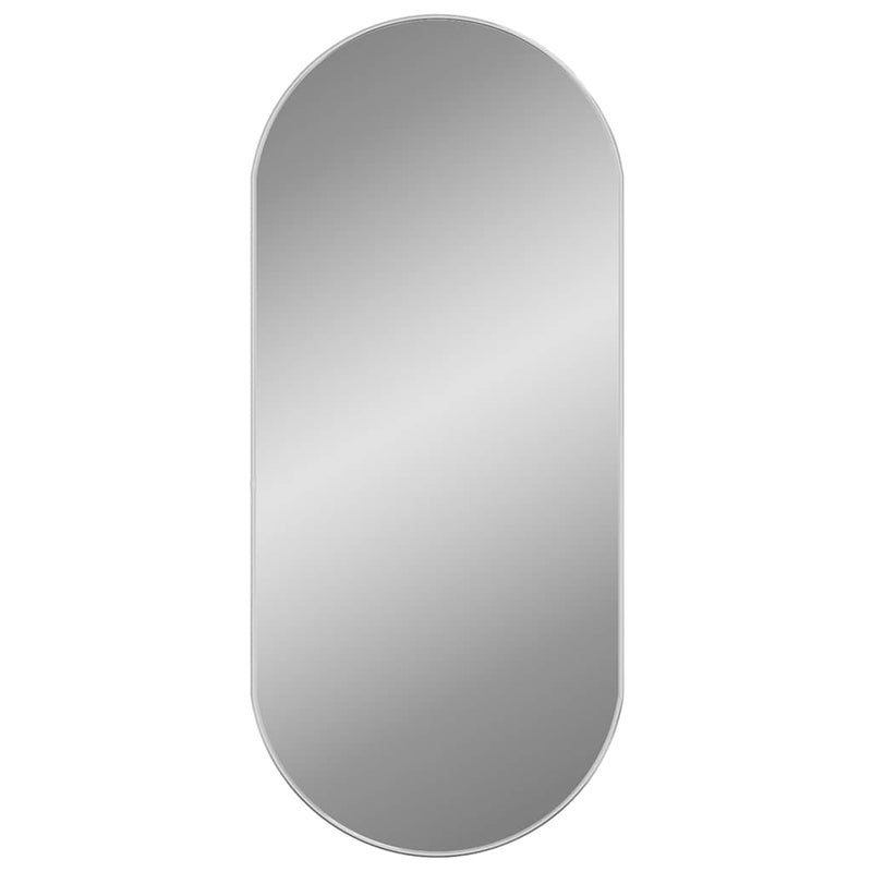 Load image into Gallery viewer, Vidaxl wandspiegel 100x45 cm ovaal zilverkleurig
