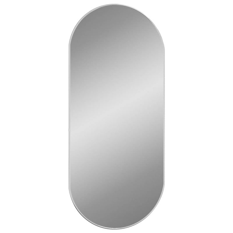 Load image into Gallery viewer, Vidaxl wandspiegel 100x45 cm ovaal zilverkleurig
