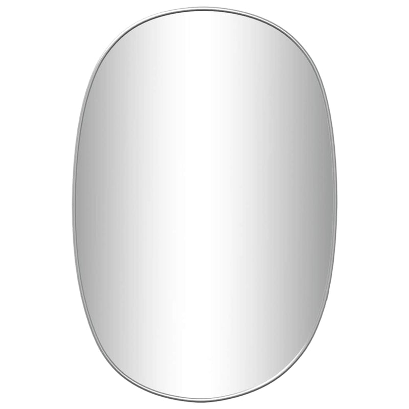 Load image into Gallery viewer, Vidaxl wandspiegel 50x35 cm zilverkleurig
