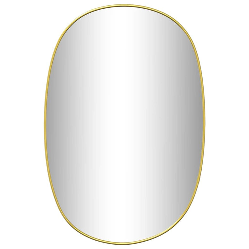 Load image into Gallery viewer, Vidaxl wandspiegel 50x35 cm goudkleurig
