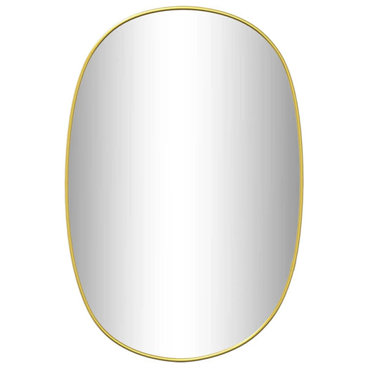 Vidaxl wandspiegel 60x40 cm goudkleurig