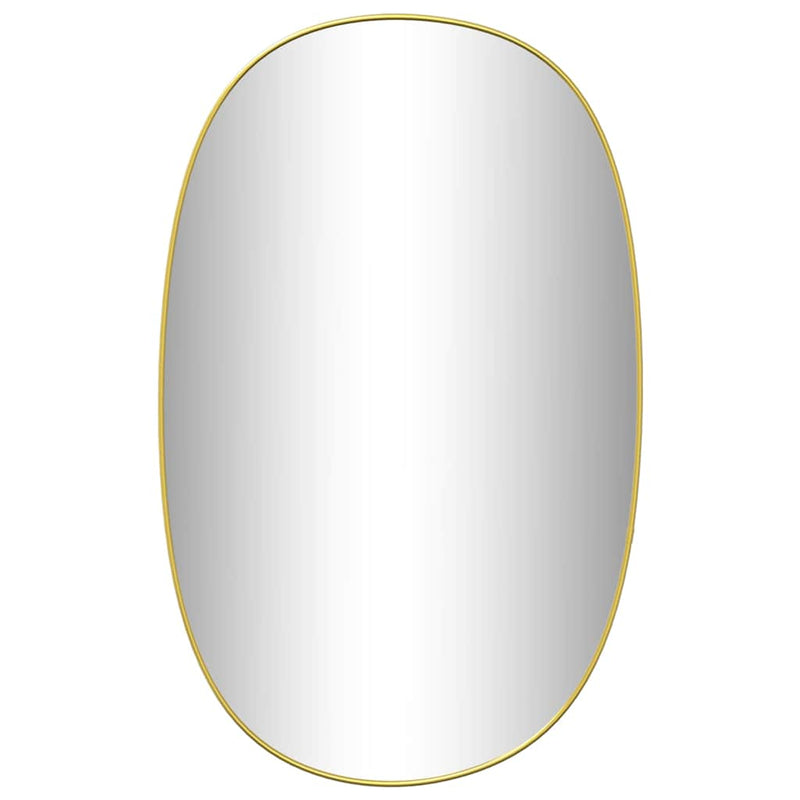 Load image into Gallery viewer, Vidaxl wandspiegel 70x45 cm goudkleurig
