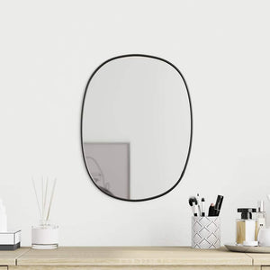 Vidaxl wandspiegel 40x30 cm zwart