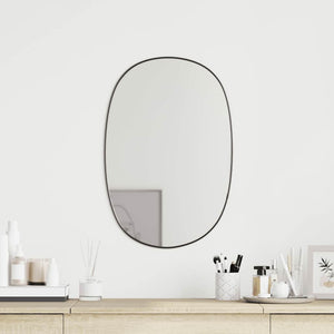 Vidaxl wandspiegel 50x35 cm zwart