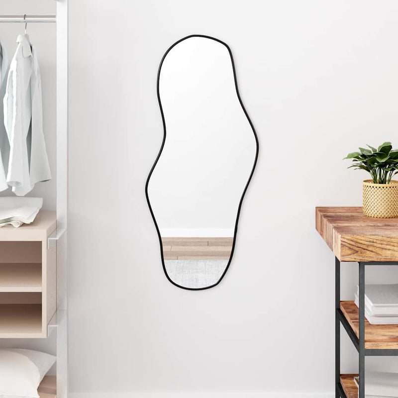 Load image into Gallery viewer, Vidaxl wandspiegel 90x40 cm zwart
