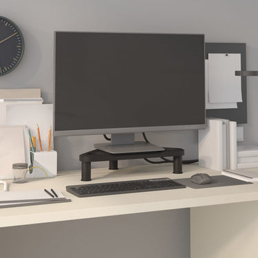 Vidaxl monitorstandaard hoek 49x28x10,5 cm zwart
