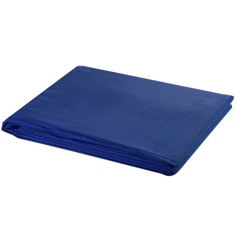 Load image into Gallery viewer, Vidaxl achtergrond zonder standaard chromakey 600x300 cm katoen blauw
