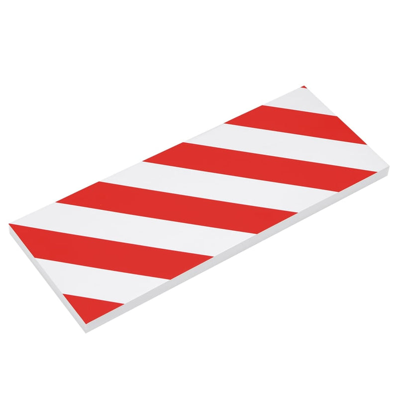 Load image into Gallery viewer, Vidaxl muurbeschermers 6 st 50x20x2 cm eva-schuim rood en wit
