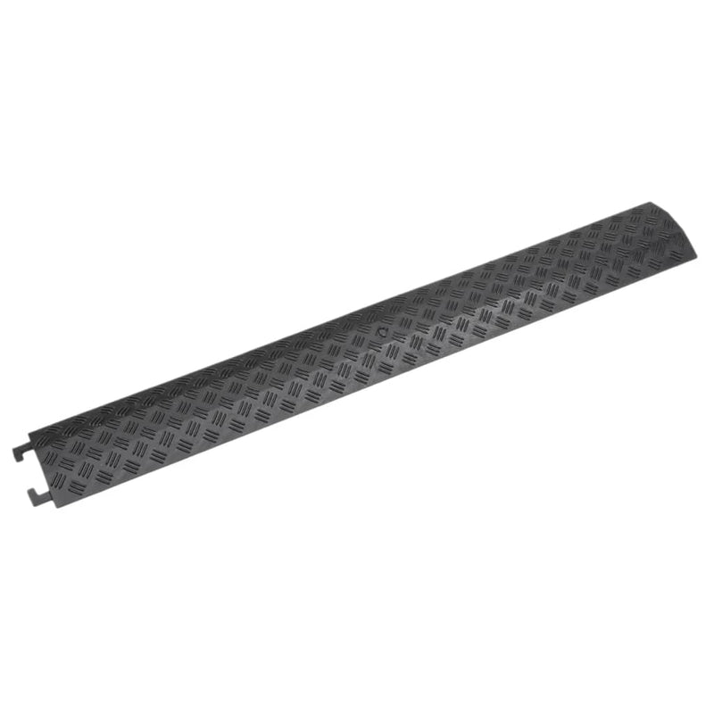 Load image into Gallery viewer, Vidaxl kabelbeschermers drempel 2 st 98,5 cm zwart
