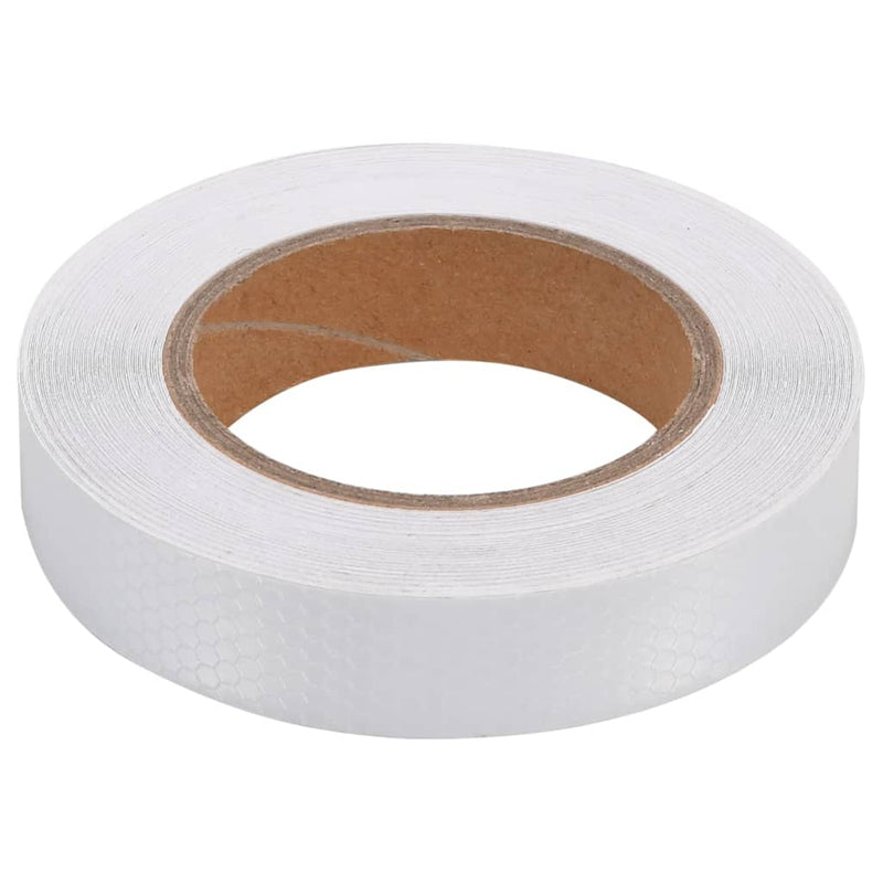 Load image into Gallery viewer, Vidaxl reflecterende tape 2,5 cm x 20 m pvc wit
