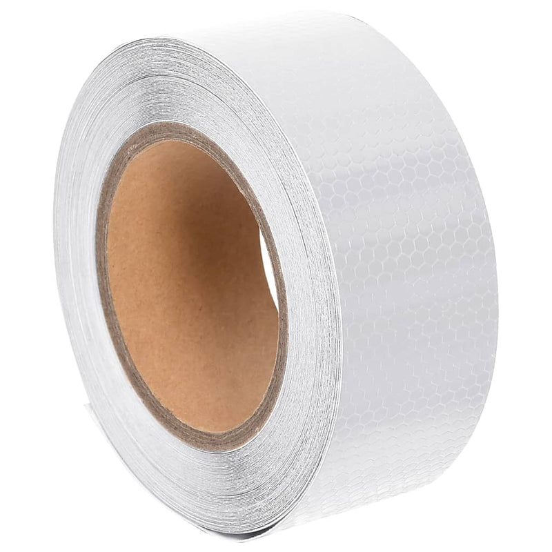 Load image into Gallery viewer, Vidaxl reflecterende tape 5 cm x 20 m pvc wit
