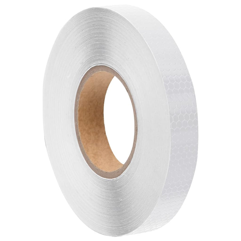 Load image into Gallery viewer, Vidaxl reflecterende tape 2,5 cm x 50 m pvc wit
