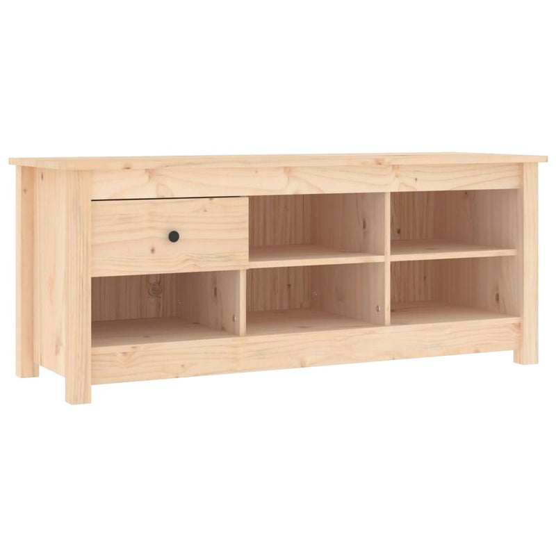 Load image into Gallery viewer, Vidaxl schoenenkast 110x38x45,5 cm massief grenenhout

