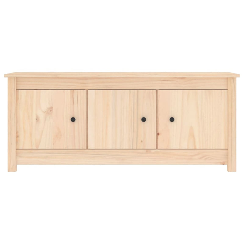 Afbeelding laden in galerijviewer, Vidaxl schoenenkast 110x38x45,5 cm massief grenenhout
