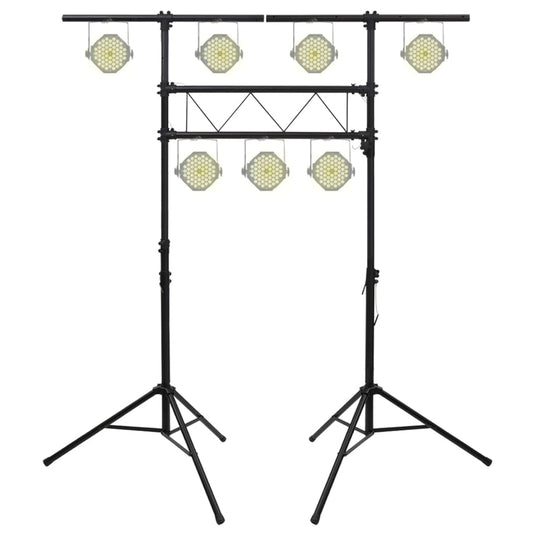 Vidaxl lichtstatief 238x115x(180-300) cm staal