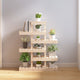 Vidaxl plantenstandaard 85x25x109,5 cm massief grenenhout